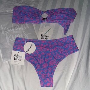 NWT Kulani Kinis Floral Bikini